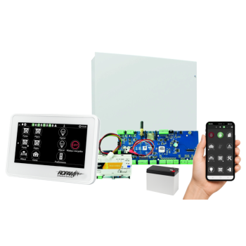 SYSTEM ALARMOWY ROPAM Neo-IP-64-SET z PANELEM DOTYKOWYM TPR-4W-P