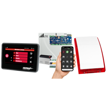 SYSTEM ALARMOWY ROPAM NeoLTE-IP-64-SET z PANELEM DOTYKOWYM TPR-4B-P i SYRENĄ SP-4001R