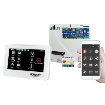 SYSTEM ALARMOWY ROPAM NeoLTE-IP-64-SET z PANELEM DOTYKOWYM TPR-4W-P