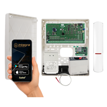 ZESTAW ALARMOWY SATEL INTEGRA 64 GSM LTE Rozbudowa ABAX