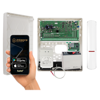 ZESTAW ALARMOWY SATEL INTEGRA 256 PLUS GSM LTE Grade 3 Rozbudowa ABAX