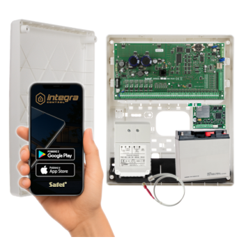 ZESTAW ALARMOWY SATEL INTEGRA 256 PLUS GSM LTE Grade 3