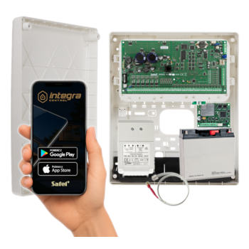 ZESTAW ALARMOWY SATEL INTEGRA 64 PLUS GSM LTE Grade 3