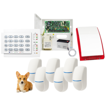 SYSTEM ALARMOWY PARADOX SPECTRA SP4000 + 6 CZUJEK BINGO Plus + K10H + SP-4001R