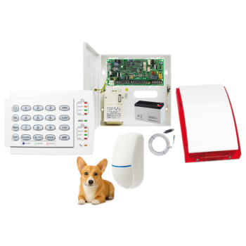 SYSTEM ALARMOWY PARADOX SPECTRA SP4000 + CZUJKA BINGO Plus + K10H + SP-4001R