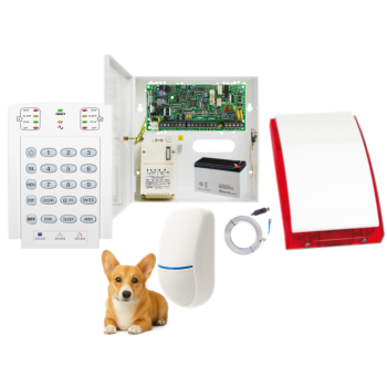 SYSTEM ALARMOWY PARADOX SPECTRA SP4000 + CZUJKA BINGO Plus + K10V + SP-4001R