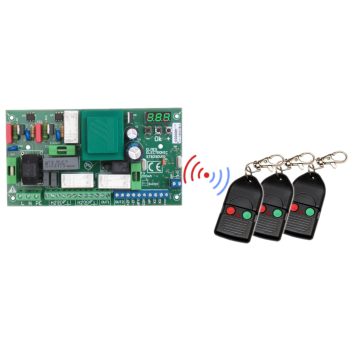 STEROWNIK DO BRAM ELMES STB230VM2 230VAC + 3 PILOTY ELMES U2TK