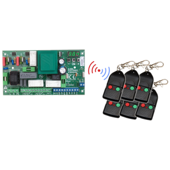STEROWNIK DO BRAM ELMES STB230VM2 230VAC + 6 PILOTÓW ELMES U2TK