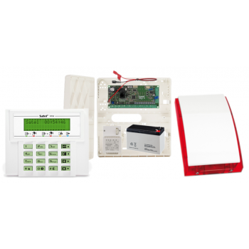 ZESTAW ALARMOWY SATEL VERSA 10 + VERSA-LCD-GR + OPU-4P + SYRENA SP-4001 R