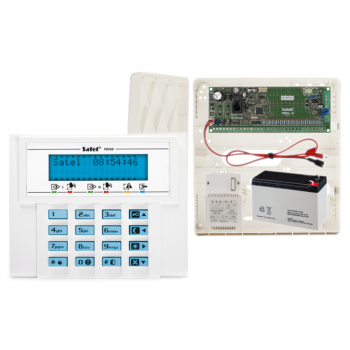 ZESTAW ALARMOWY SATEL VERSA 15 + VERSA-LCD-BL + OPU-4P