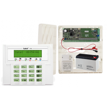 ZESTAW ALARMOWY SATEL VERSA 15 + VERSA-LCD-GR + OPU-4P