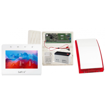 ZESTAW ALARMOWY SATEL VERSA 15 + INT-TSG2-W + OPU-4P + SYRENA SP-4001R