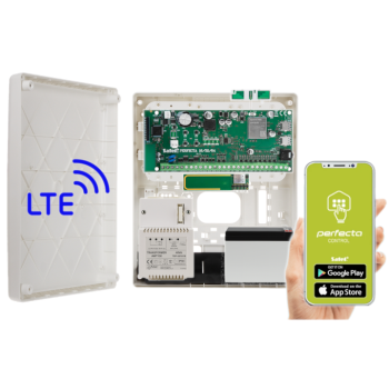 ZESTAW SATEL PERFECTA 16 LTE + PERFECTA-RF + OPU-3P + 7Ah + AWT150 OPCJA BEZPRZEWODOWA