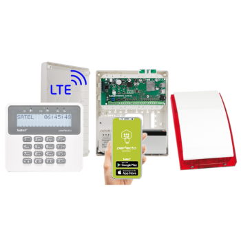 ZESTAW SATEL PERFECTA 16 LTE + OPU-3P + 7Ah + PRF-LCD + SP-4001 R