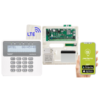 ZESTAW ALARMOWY SATEL PERFECTA 16 LTE SET-A PRF-LCD + PERFECTA-RF OPCJA BEZPRZEWODOWA