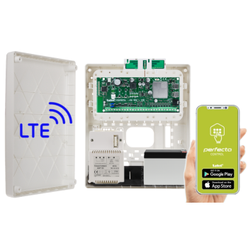 ZESTAW SATEL PERFECTA 32 LTE Z OBUDOWĄ OPU-3P + 7Ah + AWT150