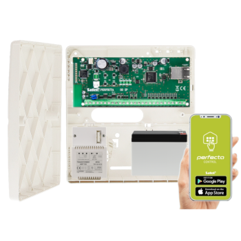 ZESTAW ALARMOWY SATEL PERFECTA-IP 32 SET Centrala + Obudowa + Akumulator