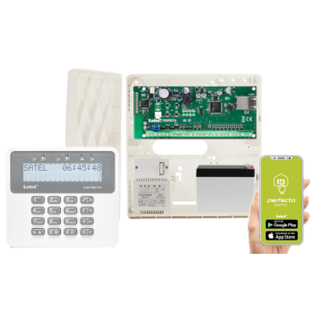 ZESTAW ALARMOWY SATEL PERFECTA-IP 32 SET-A PRF-LCD