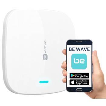 ZESTAW KONTROLI SYSTEMU BEZPRZEWODOWEGO BE WAVE Satel ZESTAW HUB Plus z GSM