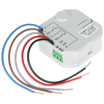 BEZPRZEWODOWY 2-KANAŁOWY STEROWNIK 230VAC SATEL ASW-210 (Smart 2-CH Relay)