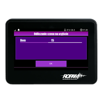 PANEL DOTYKOWY ROPAM TPR-4BS 4,3'' NeoGSM-IP(-64) NeoLTE-IP(-64) Neo-IP(-64)