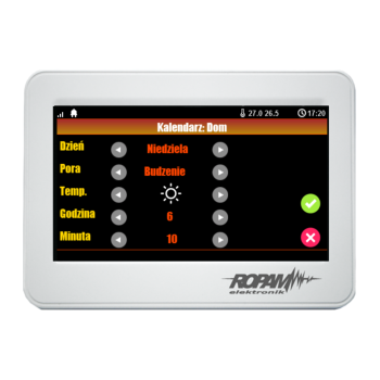 PANEL DOTYKOWY ROPAM TPR-4WS-P 4,3'' NeoGSM-IP(-64) NeoLTE-IP(-64) Neo-IP(-64)