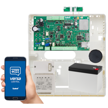 SYSTEM ALARMOWY SATEL VERSA Plus LTE Z AKUMULATOREM I TRANSFORMATOREM