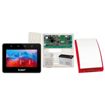 ZESTAW ALARMOWY SATEL VERSA 10 + PANEL DOTYKOWY INT-TSG2R-B + SYRENA SP-4001 R