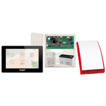 ZEZESTAW ALARMOWY SATEL VERSA 10 + PANEL 7" INT-TSH2R-B + SYRENA SP-4001 R