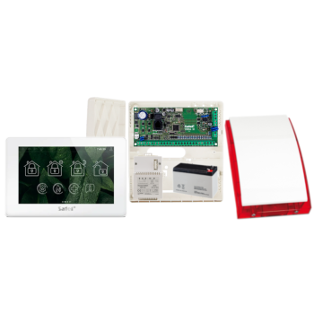 ZEZESTAW ALARMOWY SATEL VERSA 10 + PANEL 7" INT-TSH2R-W + SYRENA SP-4001 R