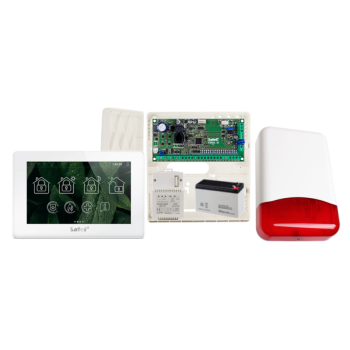 ZEZESTAW ALARMOWY SATEL VERSA 10 + PANEL 7" INT-TSH2R-W + SYRENA TI700