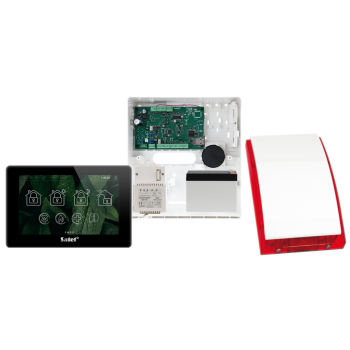 SYSTEM ALARMOWY SATEL VERSA IP INT-TSH2R-B 7Ah + SYRENA SP-4001R
