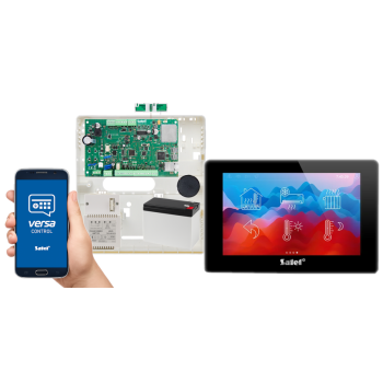 SYSTEM ALARMOWY SATEL VERSA Plus LTE + INT-TSH2-B + 7Ah + AWT150