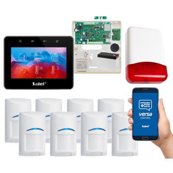 SYSTEM ALARMOWY SATEL VERSA Plus LTE INT-TSG2-B 8 CZUJEK BOSCH SYRENA TI700