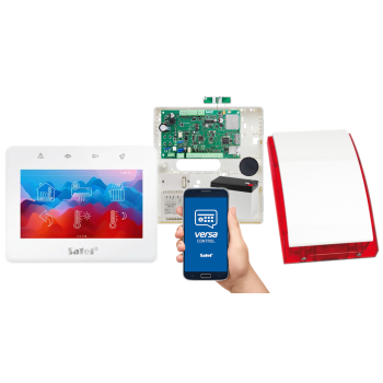 SYSTEM ALARMOWY SATEL VERSA Plus LTE + TSG2-W + 7Ah + AWT150 + SYRENA SP-4001R
