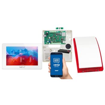 SYSTEM ALARMOWY SATEL VERSA Plus LTE + TSH2-W + 7Ah + AWT150 + SYRENA SP-4001R