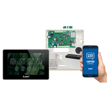 SYSTEM ALARMOWY SATEL VERSA Plus LTE + INT-TSH2R-B + 7Ah + AWT150