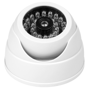 ATRAPA KOPUŁKOWEJ KAMERY CCTV Z PODCZERWIENIĄ Virone CD-4/W