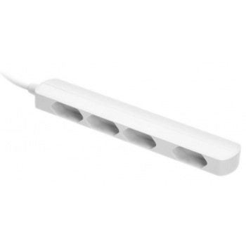 PRZEDŁUŻACZ Virone ES-2/W/1,4M 4x2P/II 2500W PŁASKA WTYCZKA 1,4m
