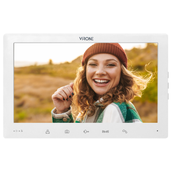MONITOR Virone MIDU VDP-75PMV/W Sterowanie BRAMĄ i FURTKĄ WIFI