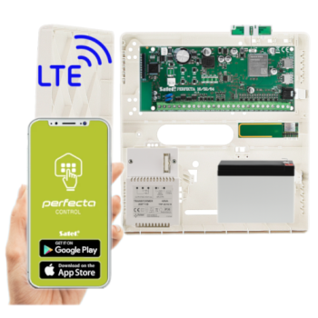 ZESTAW ALARMOWY SATEL PERFECTA 16 LTE SET-A + PERFECTA RF + 7Ah + AWT150 OPCJA BEZPRZEWODOWA
