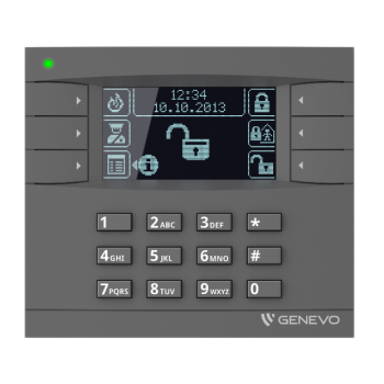 GENEVO PRiMA LCD GY-BK