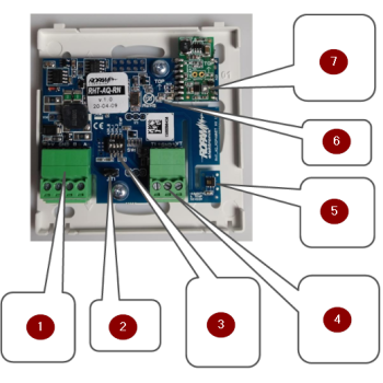 CZUJNIK TEMPERATURY I WILGOTNOŚCI ROPAM RHT-RN