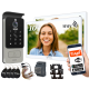 ZESTAW WIDEODOMOFONOWY 5TECH 2x VERUS PLUS(W)/84228 10" FullHD WiFi SZYFRATOR APLIKACJA DIN