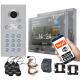 ZESTAW WIDEODOMOFONOWY 5TECH 2xVERUS PLUS(M)/84222-2 10" RFID WiFi APLIKACJA DIN