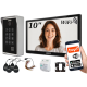 ZESTAW WIDEODOMOFONOWY 5TECH VERUS PLUS(B)/84213 10" RFID WiFi APLIKACJA DIN