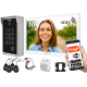 ZESTAW WIDEODOMOFONOWY 5TECH VERUS PLUS(W)/84213 10" RFID WiFi APLIKACJA DIN
