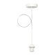 LAMPA WISZĄCA ROLLO 1P ADVITI AD-LD-6339WE27T E27 15W
