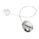 LAMPA WISZĄCA ROLLO 1P ADVITI AD-LD-6339WE27T E27 15W