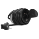 GNIAZDO WPUSZCZANE W BLAT ORNO OR-AE-1373(GS)/B 1x2P+Z + USB SCHUKO